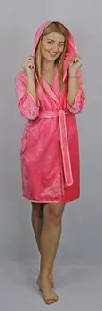 Банный халат Alma Цвет: Коралловый (M)