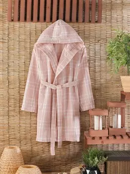 Банный Халат Alta цвет: пудровый (3XL)