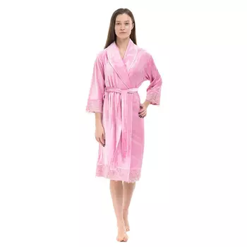 Банный халат Bettina цвет: розовый (XL)