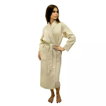 Банный халат Блюми цвет: бежевый (S)