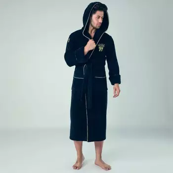 Банный халат Bonduca цвет: темно-синий (2XL)