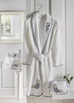 Банный халат Britta Цвет: Лиловый (S)