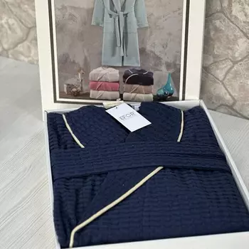 Банный халат Cindy цвет: синий (3XL)