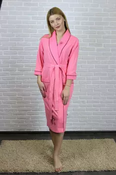Банный халат Cizgi цвет: персиковый (S)
