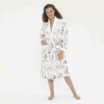 Банный халат Daisy цвет: кремовый (S-M)