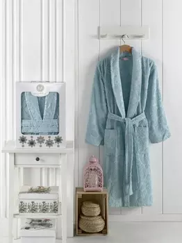 Банный халат Dashiell цвет: зеленый (2XL)