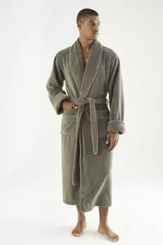 Банный халат David цвет: хаки (3XL)