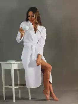 Банный халат Emmanuel цвет: белый (L)