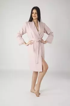 Банный халат Florein цвет: пудровый (2XL)