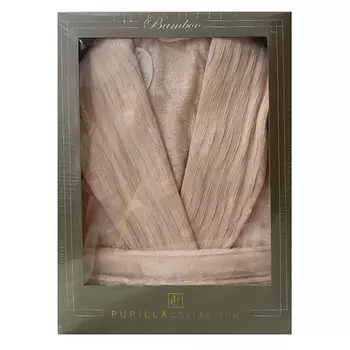 Банный халат Frida цвет: пудровый (M)