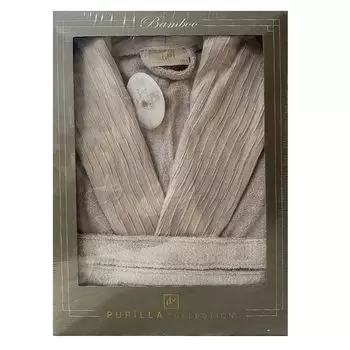 Банный халат Frida цвет: сухая роза (L)