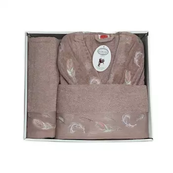 Банный халат Gabriella цвет: лиловый (L-XL)