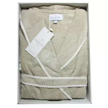 Банный халат Gloria цвет: бежевый (M)