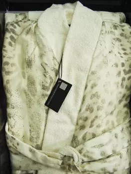 Банный халат Jaguar цвет: бежевый (S-M)