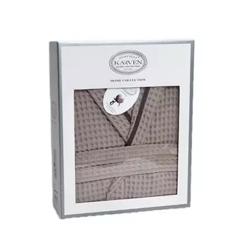 Банный халат Этери цвет: темно-бежевый (M)