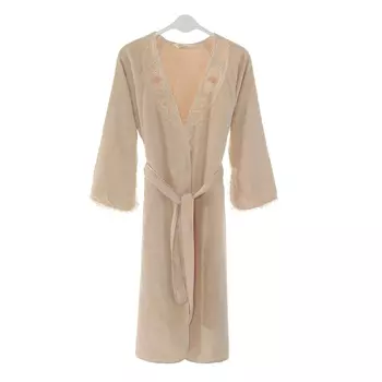 Банный халат Joanne цвет: пудровый (M)