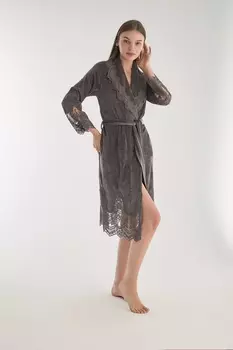 Банный халат Китана цвет: графитовый (2XL)