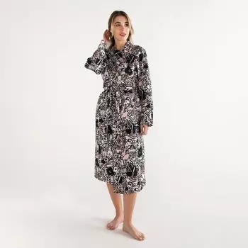 Банный халат Леопард (L)