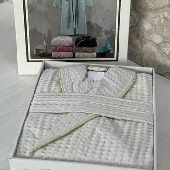 Банный халат Lindsi цвет: бежевый (2XL)