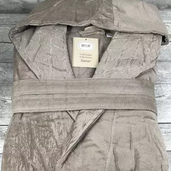 Банный халат Marcella цвет: бежевый (2XL)