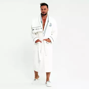 Банный халат Marine цвет: кремовый (2XL)