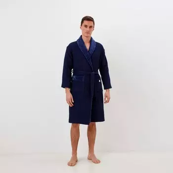 Банный халат Михаэль цвет: синий (S)