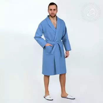 Банный халат Noa Цвет: Голубой (L-xL)