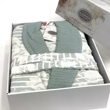 Банный халат Orkide цвет: мятный (S)