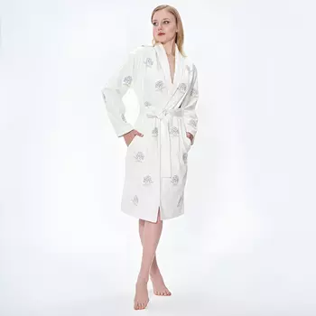 Банный халат Ortensia цвет: лиловый (M)