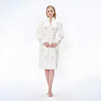 Банный халат Ortensia цвет: розовый (S)