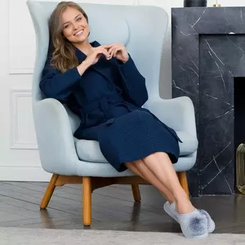 Банный халат Pamira цвет: синий (XL)