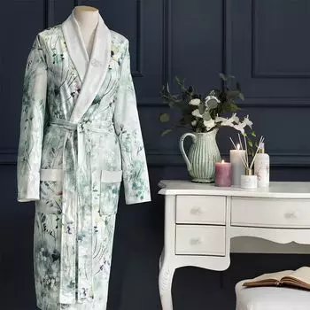 Банный халат Polina цвет: кремовый (M)