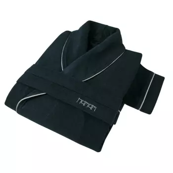 Банный халат Qashmare Contrast Цвет: Синий, Дымчатый (S-M)