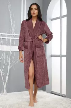 Банный халат Rahat Цвет: Фиолетовый (L-xL)