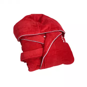 Банный халат Сердце цвет: красный (S)