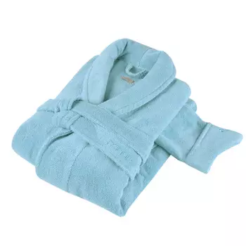 Банный халат Sultan Цвет: Голубой (L)