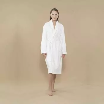 Банный халат Tiamo цвет: розовый (S)