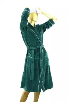 Банный халат Венера цвет: зеленый (L)