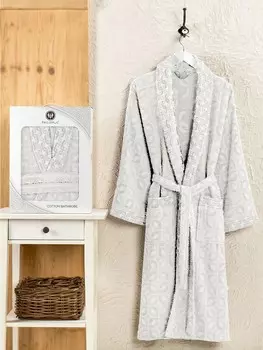Банный халат Vespira цвет: кремовый (3XL)