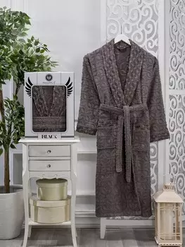 Банный халат Vespira цвет: серый (2XL)