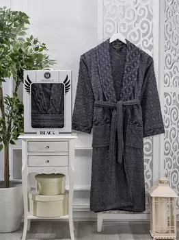 Банный халат Vespira цвет: серый (xL)