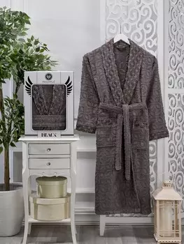 Банный халат Vespira цвет: серый (XL)