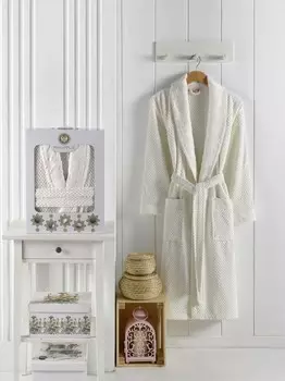 Банный халат Zenit цвет: кремовый (3XL)