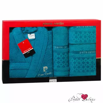 Банный комплект с халатом Oxford Цвет: Морская Волна (M-L)