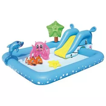 Бассейн надувной Фантастический аквариум (86х206х239 см)