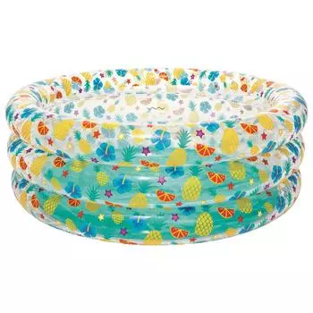 Бассейн надувной Тропические фрукты (53х150 см)