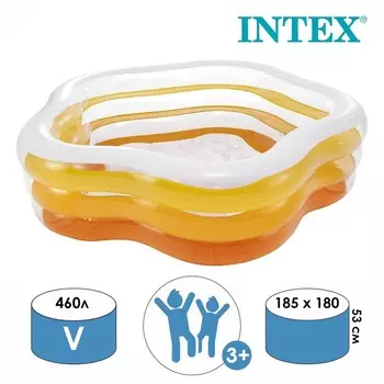 Бассейн Звезда (185х180х53 см)