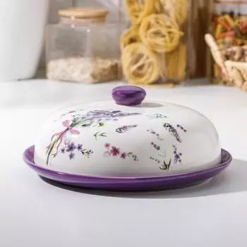 Блинница Лаванда (23х23х11 см)