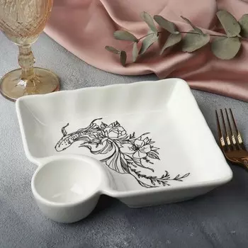 Блюдо Азия (19х18х4 см)