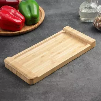 Блюдо Бамбук цвет: бежевый